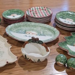 The Cellar Log Cabin Dishes 