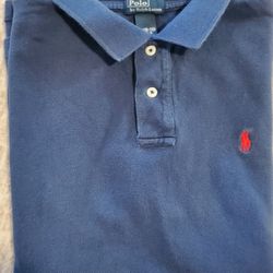 RL Ralph Lauren Short Sleeved Shirt  -  Size Mens XS / Boys 18/20
