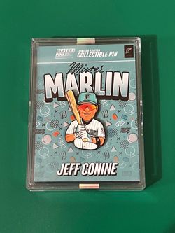 Jeff Conine Marlins Legends Limited Edition Collectible Pin