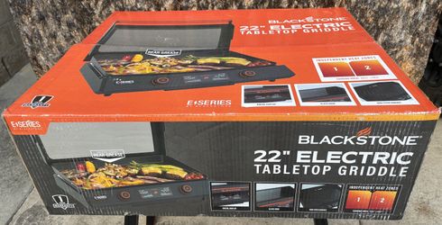 BLACKSTONE 22" ELECTRIC TABLE TOP GRIDDLE