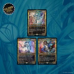 New MTG Secret Lair Gilded Foil Streets of New Capenna