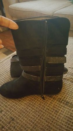 Black girls boots