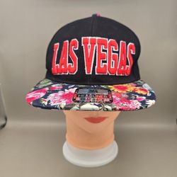 Headlines Las Vegas Nevada Floral Bill Adjustable SnapbackHat