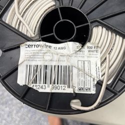 Copper, 12 AWG THHN, 1 Conductors, Stranded, Black, 500 ft Lg, THHN