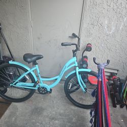 Bicicleta Bonita Color AZUL,MARCA seachange