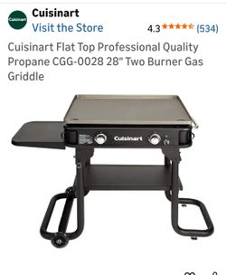 Cuisinart 28" foldable griddle.