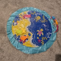 Baby Tummy Time Water Play Mat – Ocean Theme