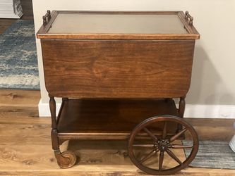 Vintage Paalman Furniture Co. Tea/bar/coffee Cart