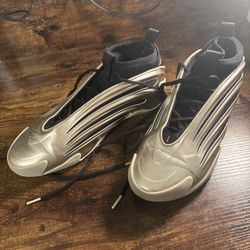 adidas Harden Volume 9 Men's Basketball Shoes — Cyber Metallic — Used