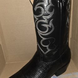 Lizard Boots Original Black 9½ Us NEW In Corona,Ca 92879