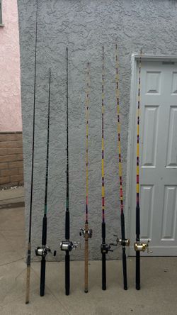 Fishing Rods with reels. PLEASE READ