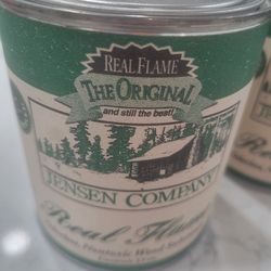 15 cans Jensen Original REAL FLAME fire pit