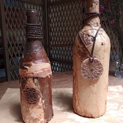 Handcrafted Wine Bottles 