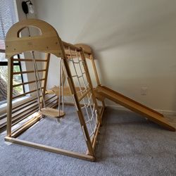 Wooden Indoor Jungle Gym
