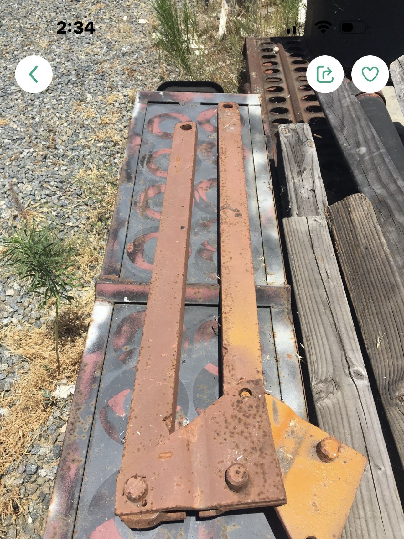 Allis-Chalmers Tractor Attachment 42 to 48 came of Tractor like above (last picture)