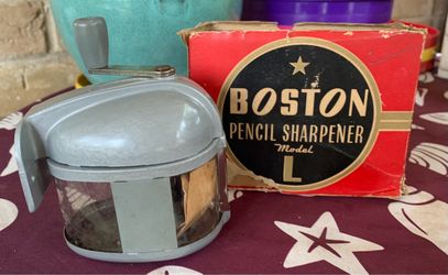 Vintage Boston Pencil Sharpener Model L Vintage