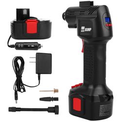 12V Car Truck Automotive Cordless Portable Air Tire Compressor Pump