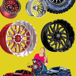 RINES Y LLANTAS O LEVANTAMOS Y BAJAMOS TU CARRO O TROCA 