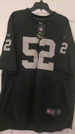 NFL Raiders Jersey #52 MACK XL