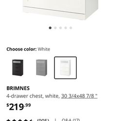 4-drawer Dresse