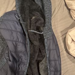 Dark blue men’s coat 