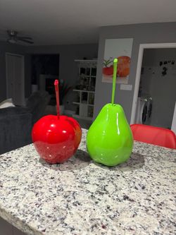 2 Manzanas Decoración 