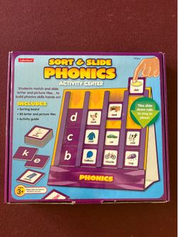 Lakeshore Sort and Slide Phonics Activity Center