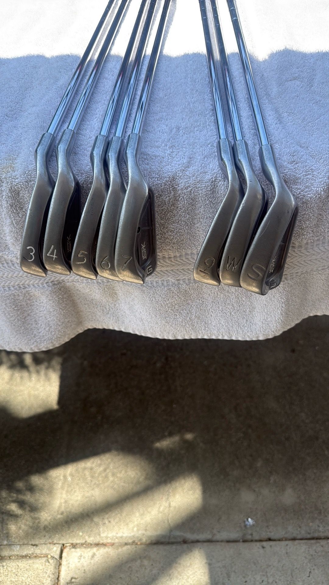 Ping black dot irons