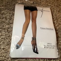 Leg Avenue fishnet pantyhose, style 9001A, color neon pink, One Size