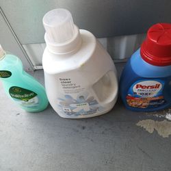 A, LIQUID DETERGENT AND DISHWASHER SOAP  LOCAL PICKUP ONLY