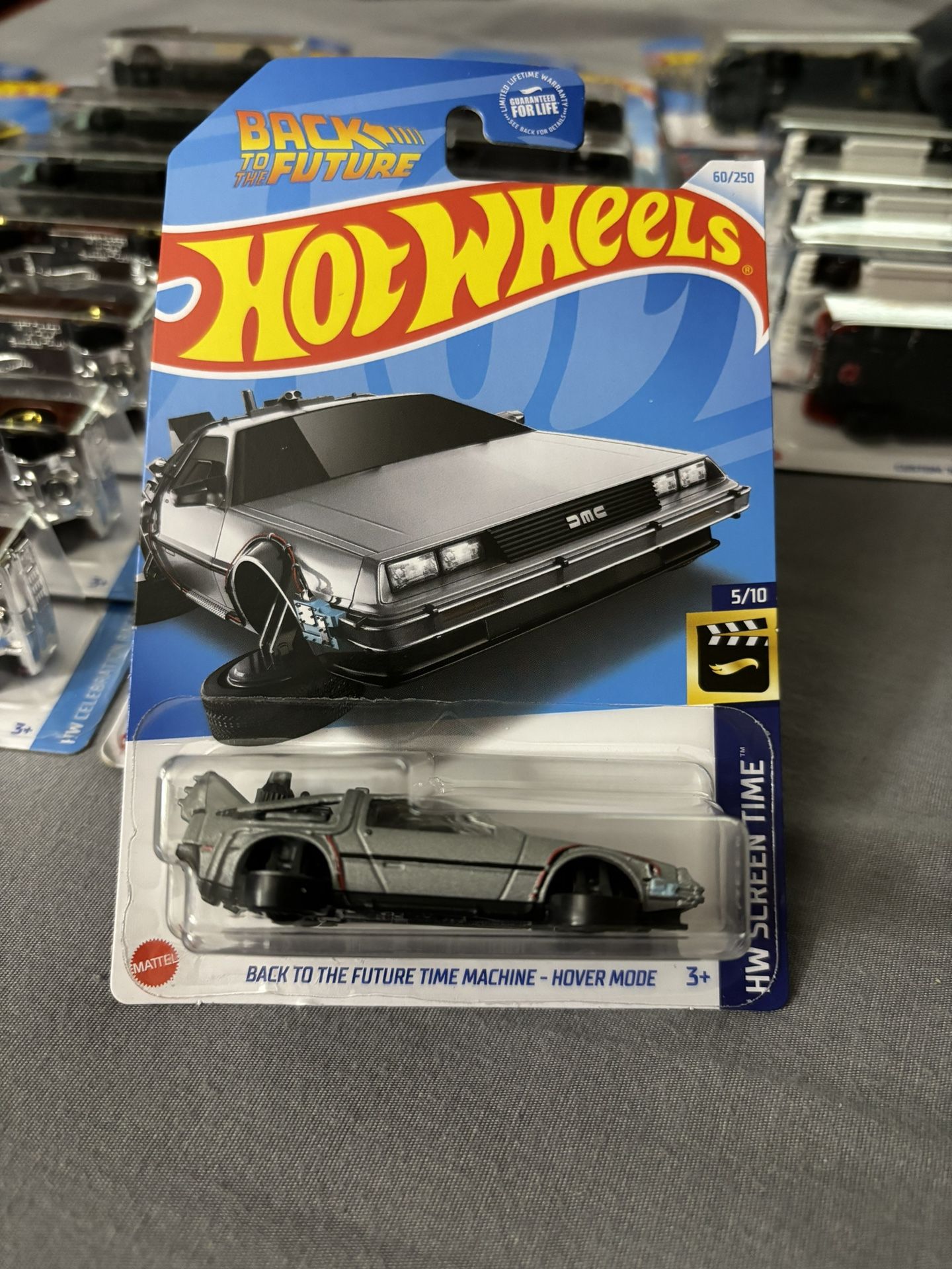 Hot Wheels Back To The Future Hover Time Machine Delorean