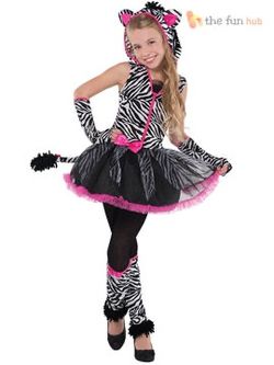 SASSY STRIPES Children Halloween Costume