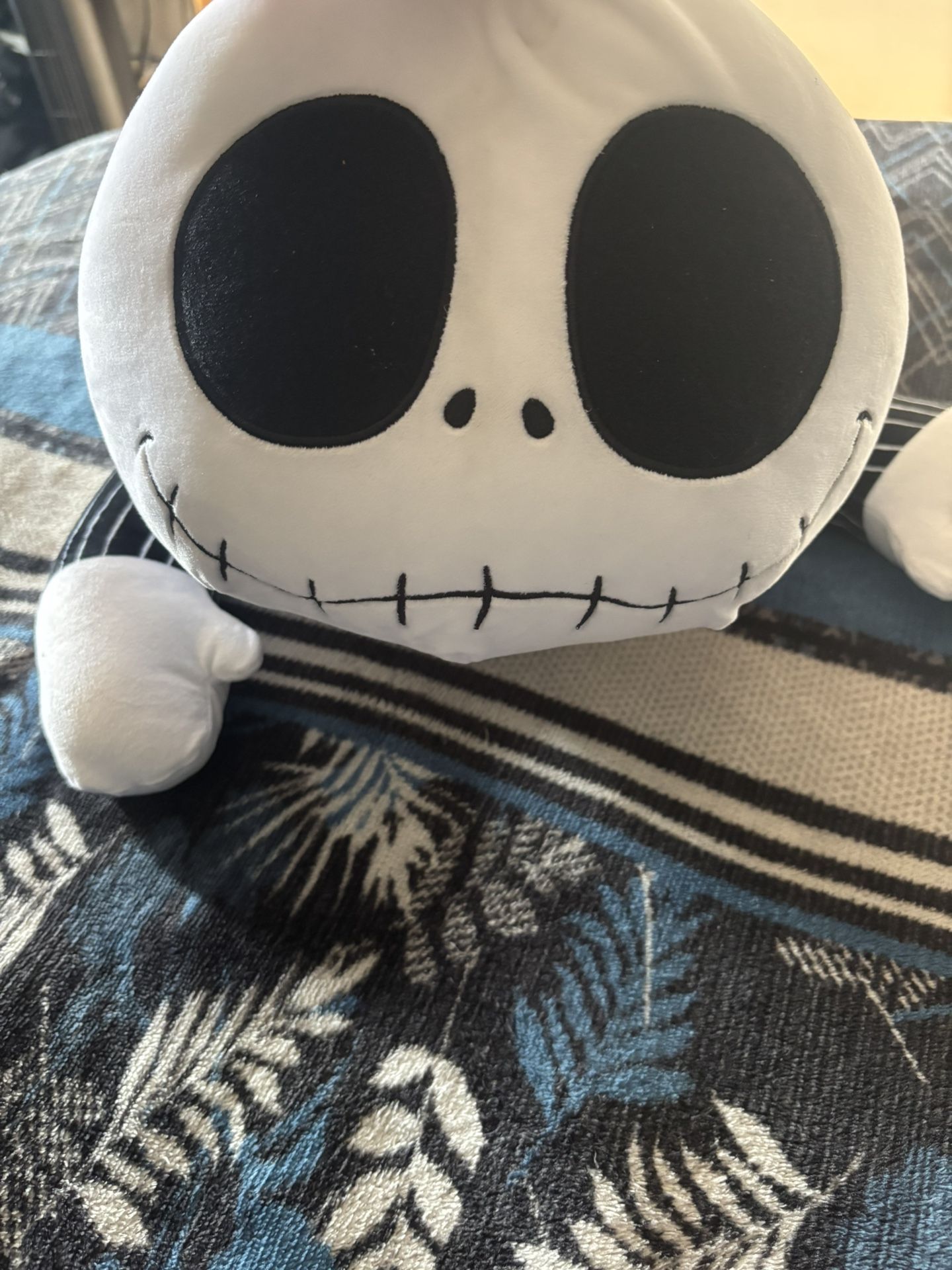 White N Black Jack Skellington Plushie