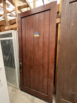 Brazilian Cherry Wood Solid Door  42x95