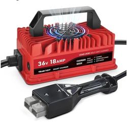 18 Amp Golf Cart Charger for 36 Volt EZGO Marathon Lead Acid Battery with Anderson SB-50 Plug
