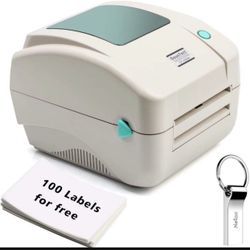 Label Printer 4x6 Desktop Label Marker for Warehouse Barcode Shipping Labels Printing, High Speed, Compatible with Ebay, Amazon, FedEx, Shopify, Etsy
