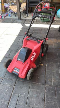 Skil electric law mower