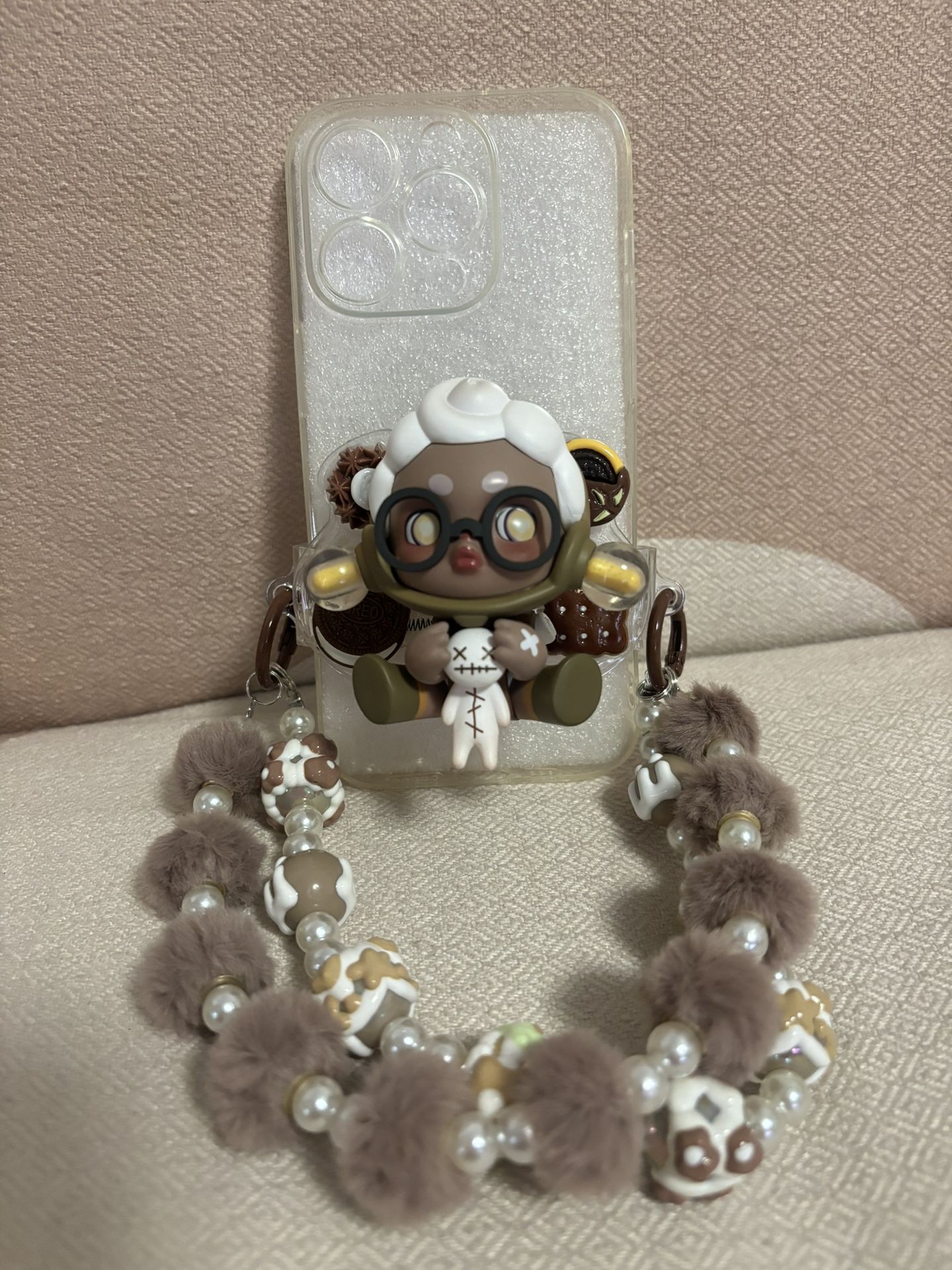 Popmart Skullpanda Handmade Phone clip