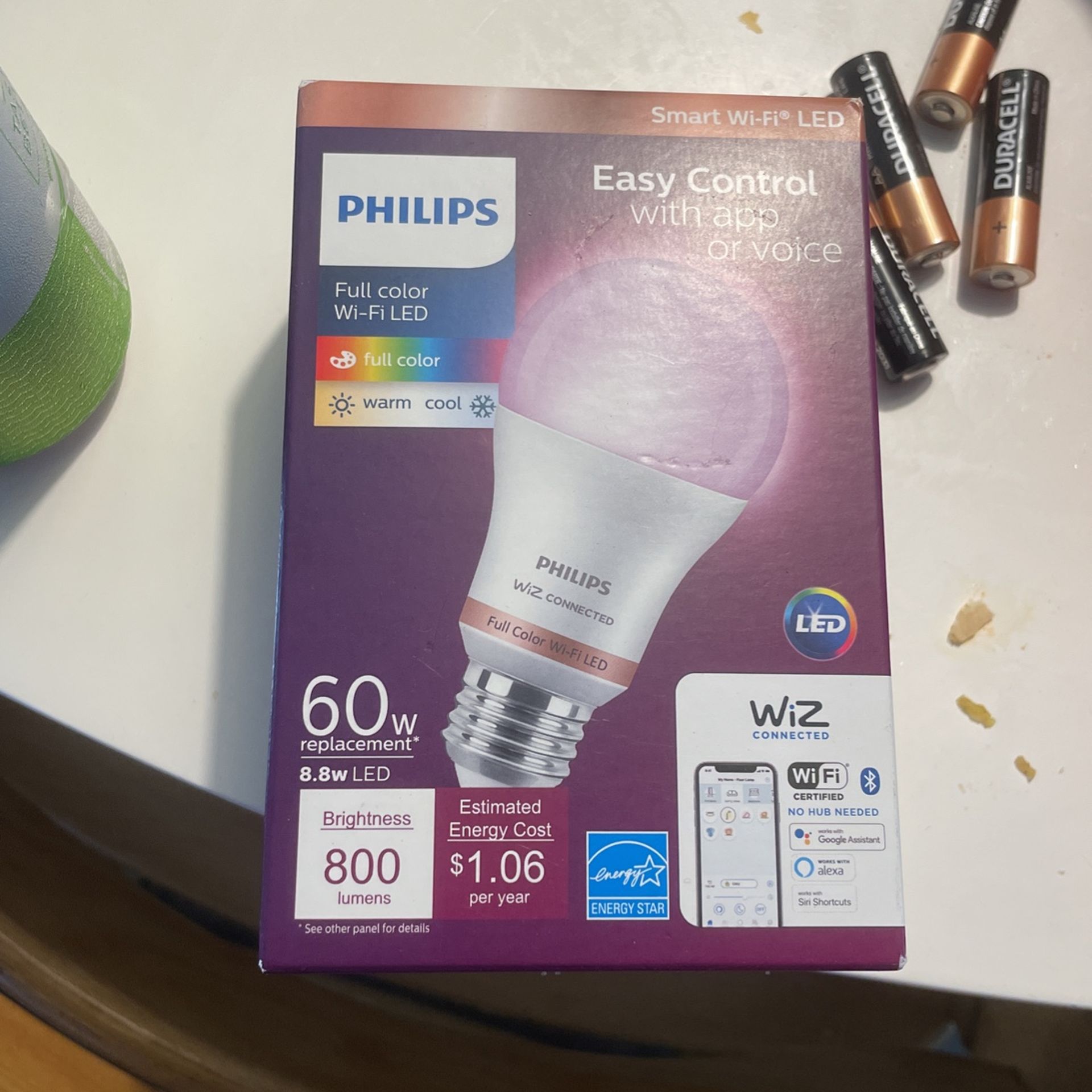 Philips Smart Full Led Color 60w Bulb