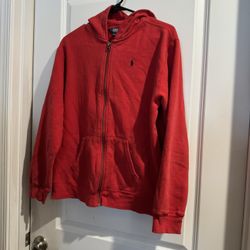 Youth Polo by Ralph Lauren Red Jacket size xl