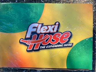 Flexi Hose Lightweight Expandable Garden Hose, 100FT -Retractable Garden Hose, Water Hose - No-Kink Flexibility, 3/4 Inch Solid Brass Fittings and Dou