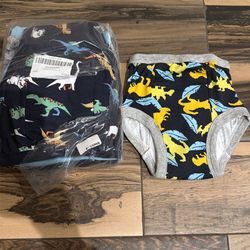 BIG ELEPHANT Potty Training Underwear, 100% Cotton Absorbent Unisex 4TToddler Pee Pants for Boys