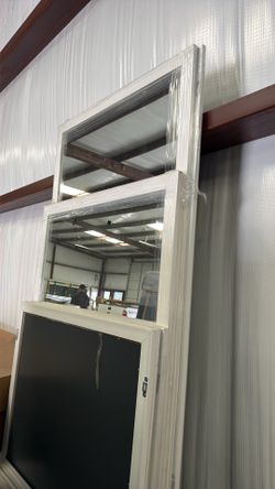 White frame mirrors for sale with install if needed