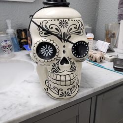 Day of the dead cookie jar