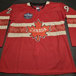 Canada Nathan MacKinnon Jersey Size Mens XL
