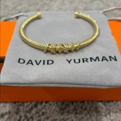 David Yurman Gold Bracelet