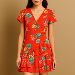 Floral summer dress size XS Honey and Rosie brand 