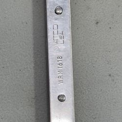 Matco Tools USA WRM1618 Metric 16mm x 18mm Ratcheting Box End Wrench - 12 Point