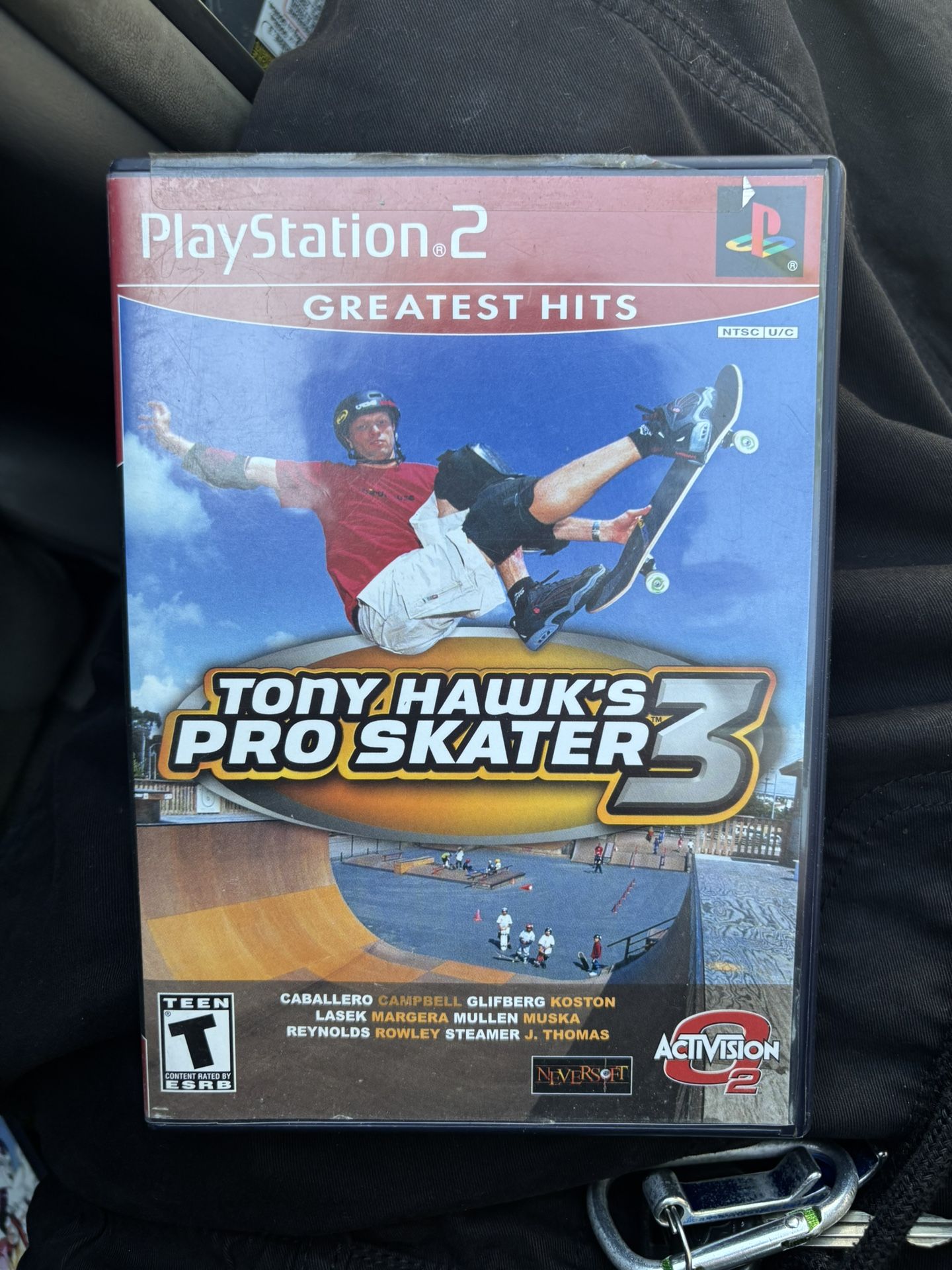 Tony Hawks Pro Skater 3 Ps2 Box And Manual