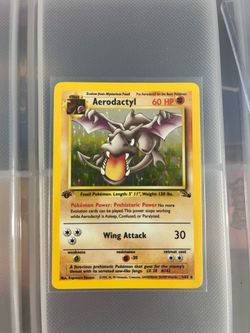 1st edition Aerodactyl 1/62 nm condition